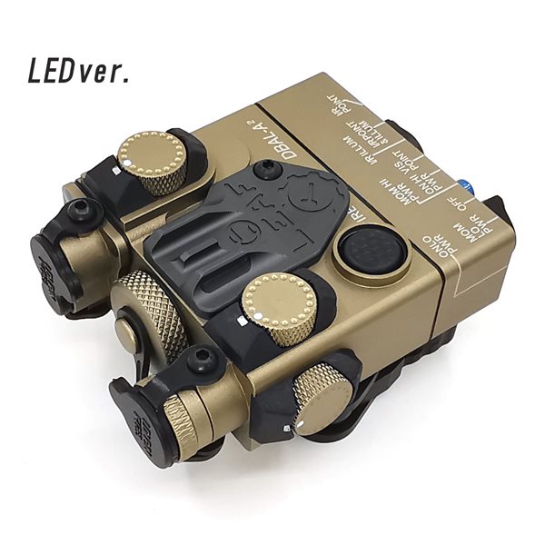 SOTAC-GEAR DBAL-A2 - AN/PEQ-15A  タイプ LEDライト デザートカラー