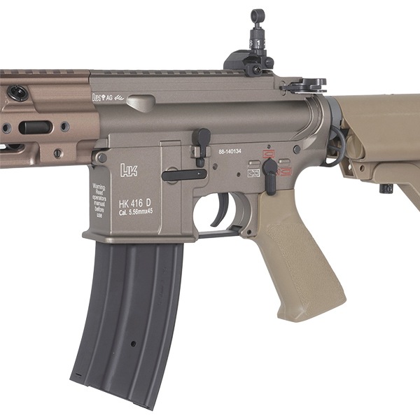 E&C 105E-P-SE H&K HK416D CQB GEISSELE SMR 10.5インチ (Kestrel V2 BASIC搭載) 電動ガン デザートカラー