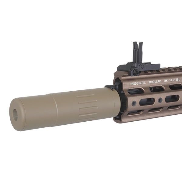 E&C 105E-P-SE H&K HK416D CQB GEISSELE SMR 10.5インチ (Kestrel V2 BASIC搭載) 電動ガン デザートカラー