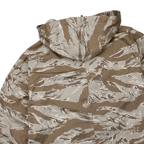 TMC サンドタイガーストライプ 迷彩 フード付 ジャケット