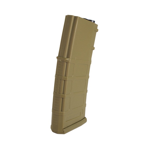 E&C MA017 HK416/M16/M4 STD電動ガン用 150連 P-MAG タイプ スペアマガジン デザートカラー