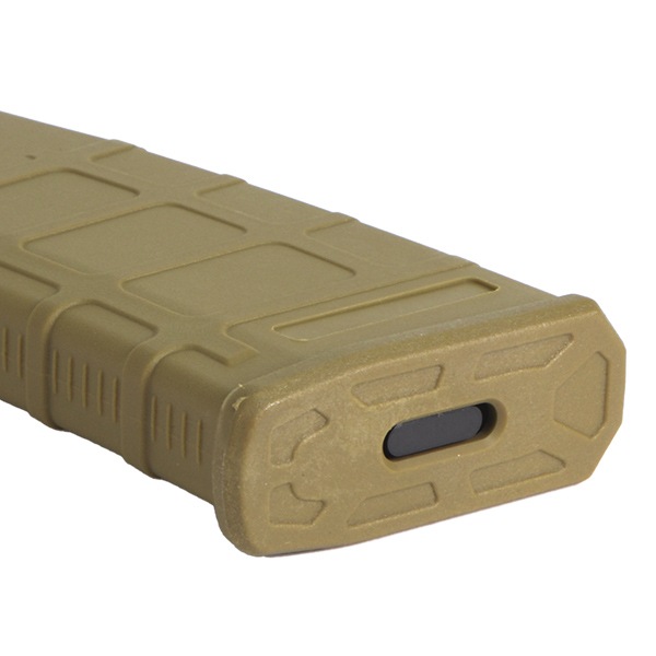 E&C MA017 HK416/M16/M4 STD電動ガン用 150連 P-MAG タイプ スペアマガジン デザートカラー