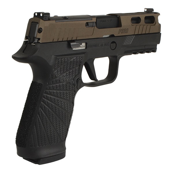 Parabellum P320 PRO WC Custom 3.9インチ ガスブローバックガン ブロンズ