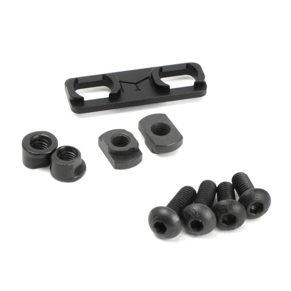 5KU HALO MINIVERT グリップ KeyMod、M-LOK 両対応タイプ レッド