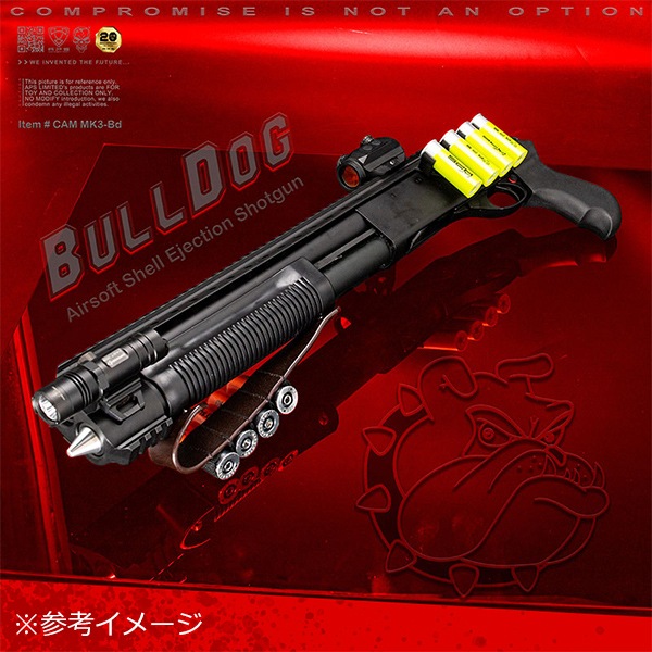 APS CAM MK2 M870 Bulldog (ブルドッグ) ライブシェル式ガスショットガン 日本仕様