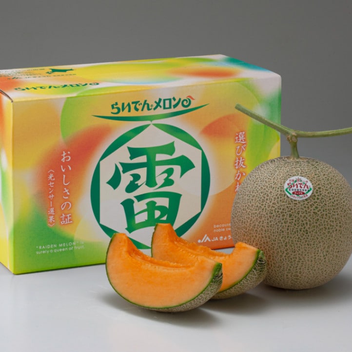 らいでんメロン 1.6kg×2玉