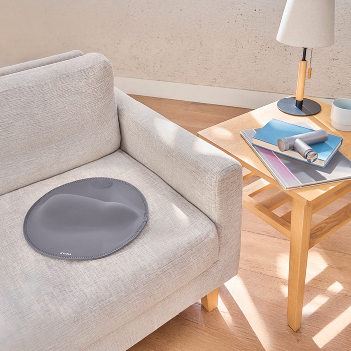 骨盤底筋フィットネスマット Pelfit（ペルフィット）/ ライトグレー