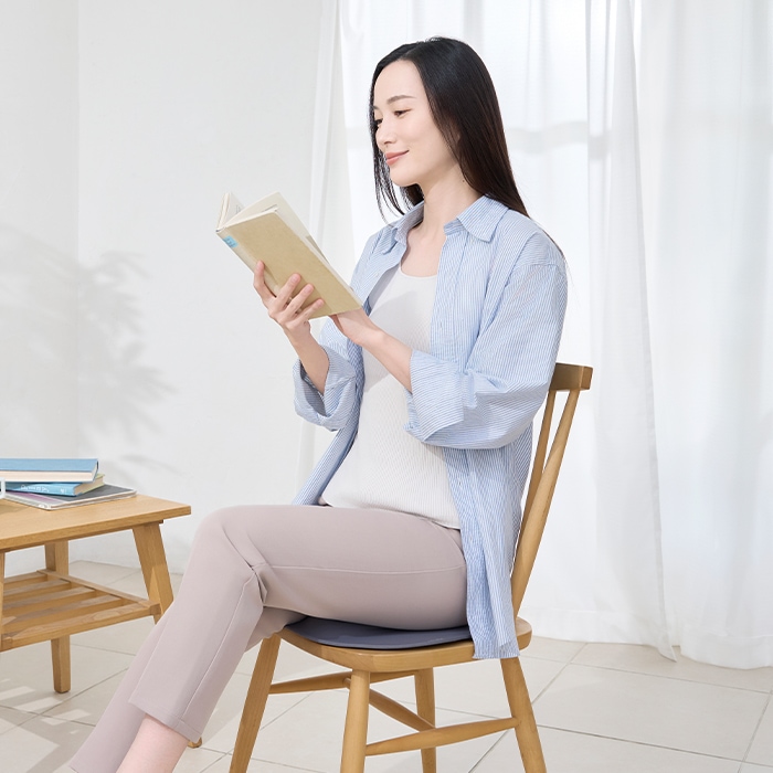 骨盤底筋フィットネスマット Pelfit（ペルフィット）/ ライトグレー