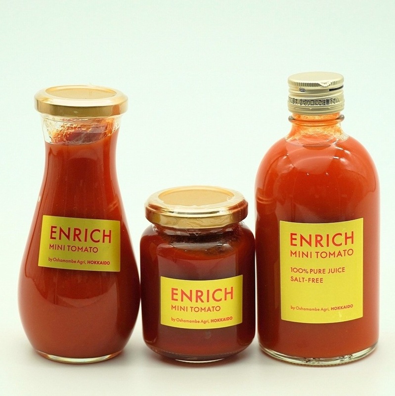 トマトアドベンチャー ENRICH MINI TOMATO juice 300ml 2本セット（エンリッチミニ