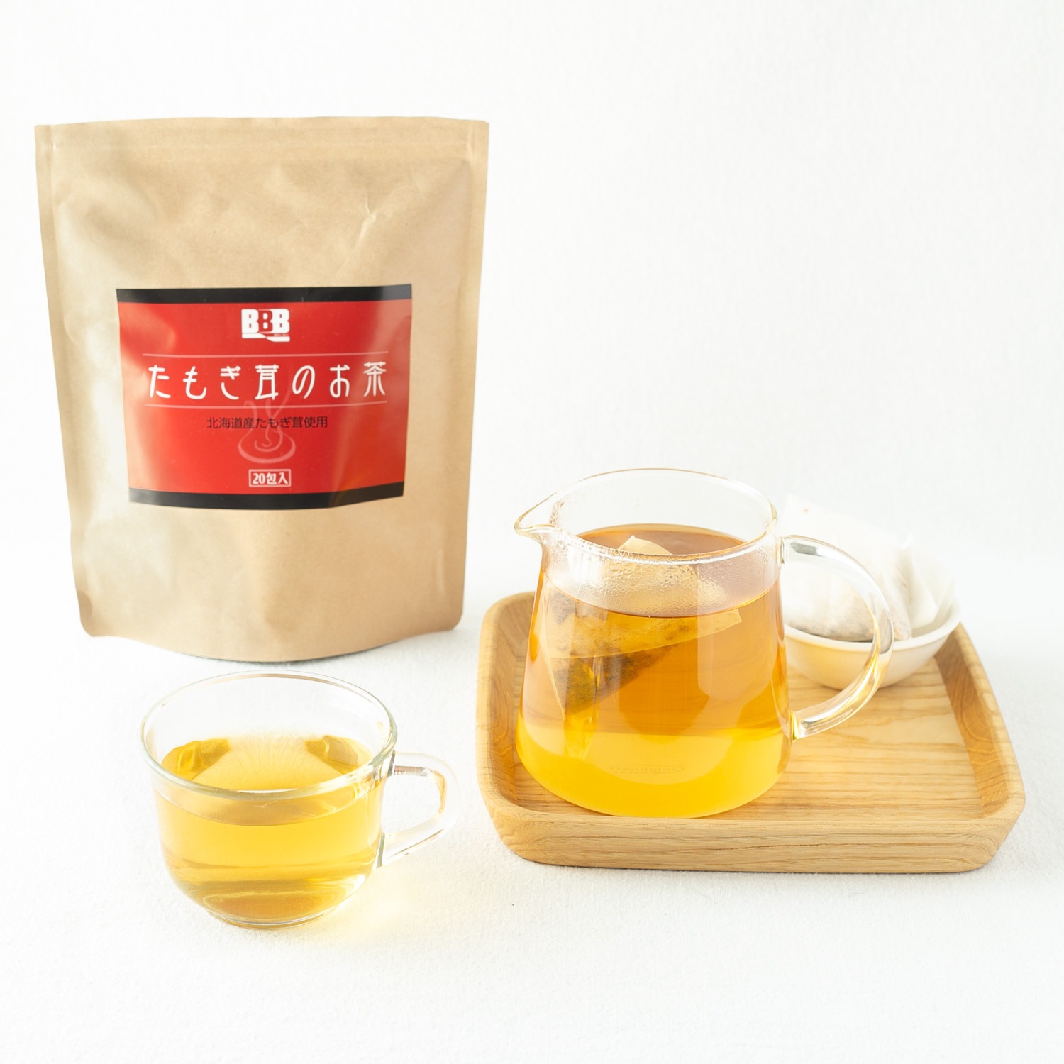 毎日の健康をサポート！】たもぎ茸のお茶 3袋セット ｜北海道グルメの