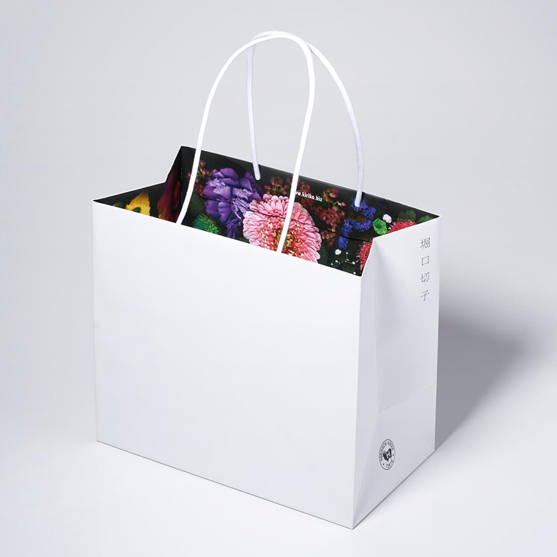 【堀口切子オリジナル手提げ袋】