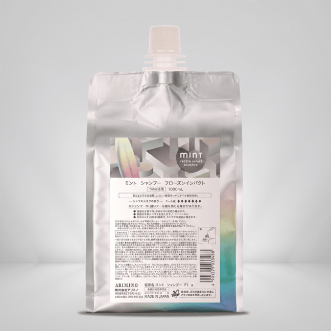 ミント シャンプー フローズンインパクト 1000ｍl つめかえ用 