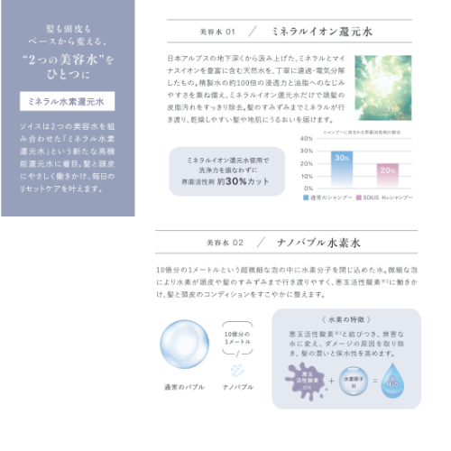 SOIUS H+シャンプー 500ml