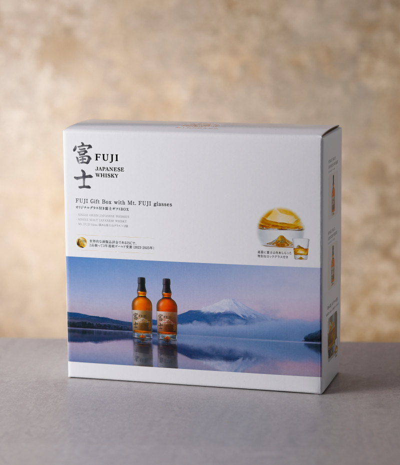 グラス付き】 キリン ジャパニーズウイスキー 富士 700ml 2本セット