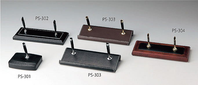 本革ペンスタンド クロコタイプ PSS-301 ホテルフロントペン立ての通販 ペンスタンド 1本立て・本革