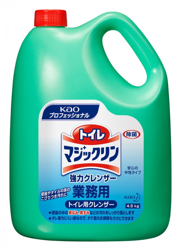 エスコ ESCO 4.5L トイレ洗剤（マジックリン消臭ストロング/4個） EA922KD-12A [2-5718003] エスコ (ESCO) 4.5L 浴室・洗剤(バスマジックリン業務用&frasl;4個) EA922KD-1B