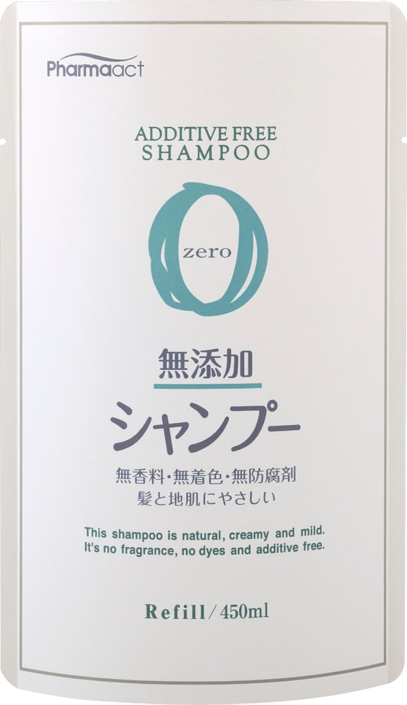 ファーマアクト 無添加 シャンプー 450ml 詰替え用 | ホテルアメニティ