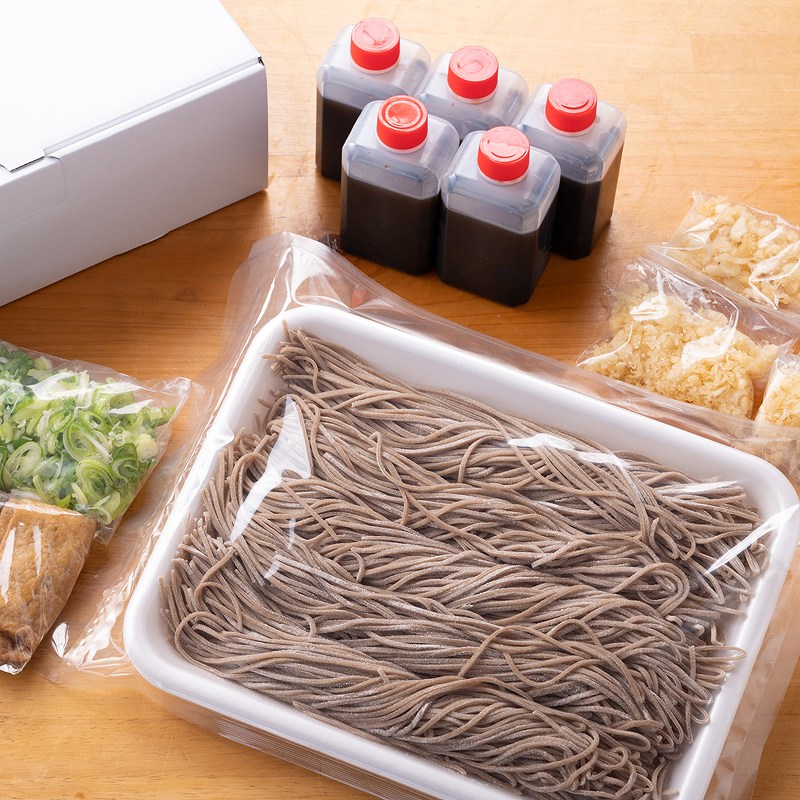 名物！一番人気の「冷やしたぬき」【5人前】　※冷蔵商品