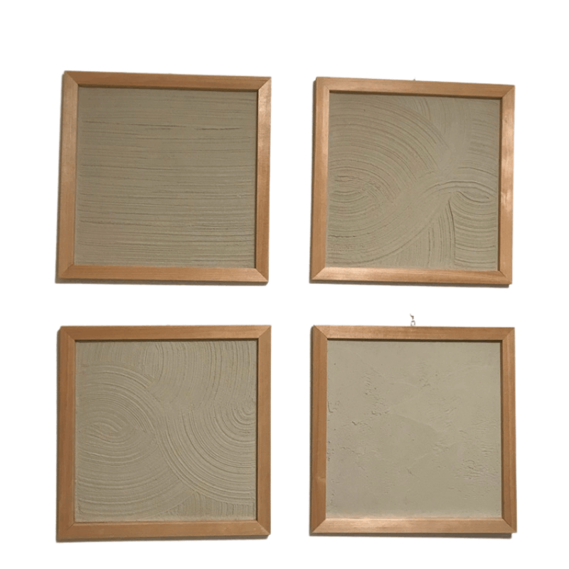 ラドン漆喰パネル 450×450 （治療用）