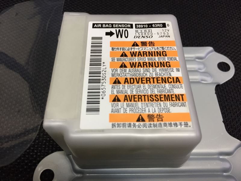 Ab3406 ワゴンr Mh55s 310 63r0 エアバッグ コンピューター Ecu 修理保証付き エアバッグ コンピューター修理 リセットサービス スズキ Suzuki 松下自動車 リペア事業部