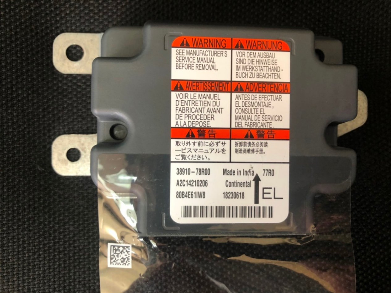 じゃす様 AB3522 エアバッグ コンピューター ECU 修理 38910-76J1 | ○ エア