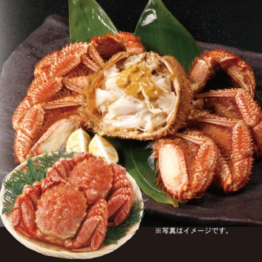5.　北海道産浜ゆで毛蟹姿（790g×2尾）