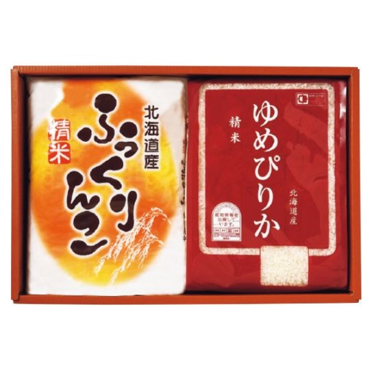 91.　味彩　北海道米ギフト（各2ｋｇ）