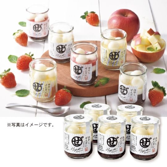 114.　末廣軒　北海道冷やしぜんざい5本セット