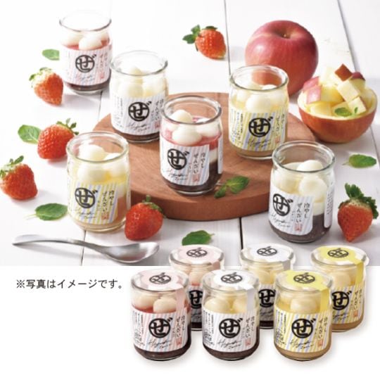 115.　末廣軒　北海道冷やしぜんざい3種6本セット