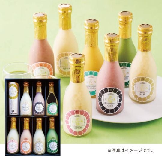 126.　にじいろ甘酒　冬の７色詰合せ