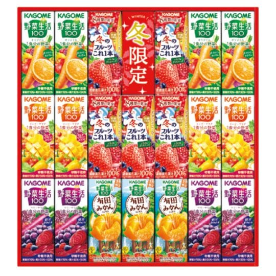130.　カゴメ　野菜飲料　ウィンターバラエティギフト