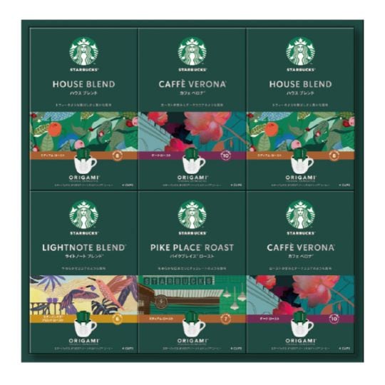 139.　スターバックス(R)オリガミ(R)パーソナルドリップ(R)コーヒーギフト