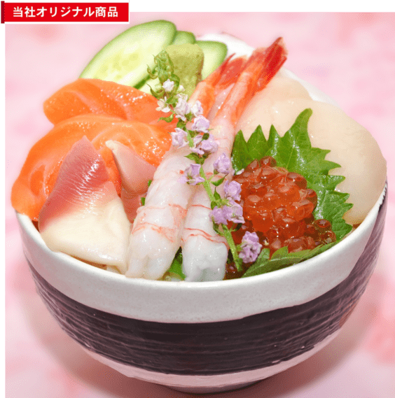 35. トリトン 海鮮丼の具（6種)