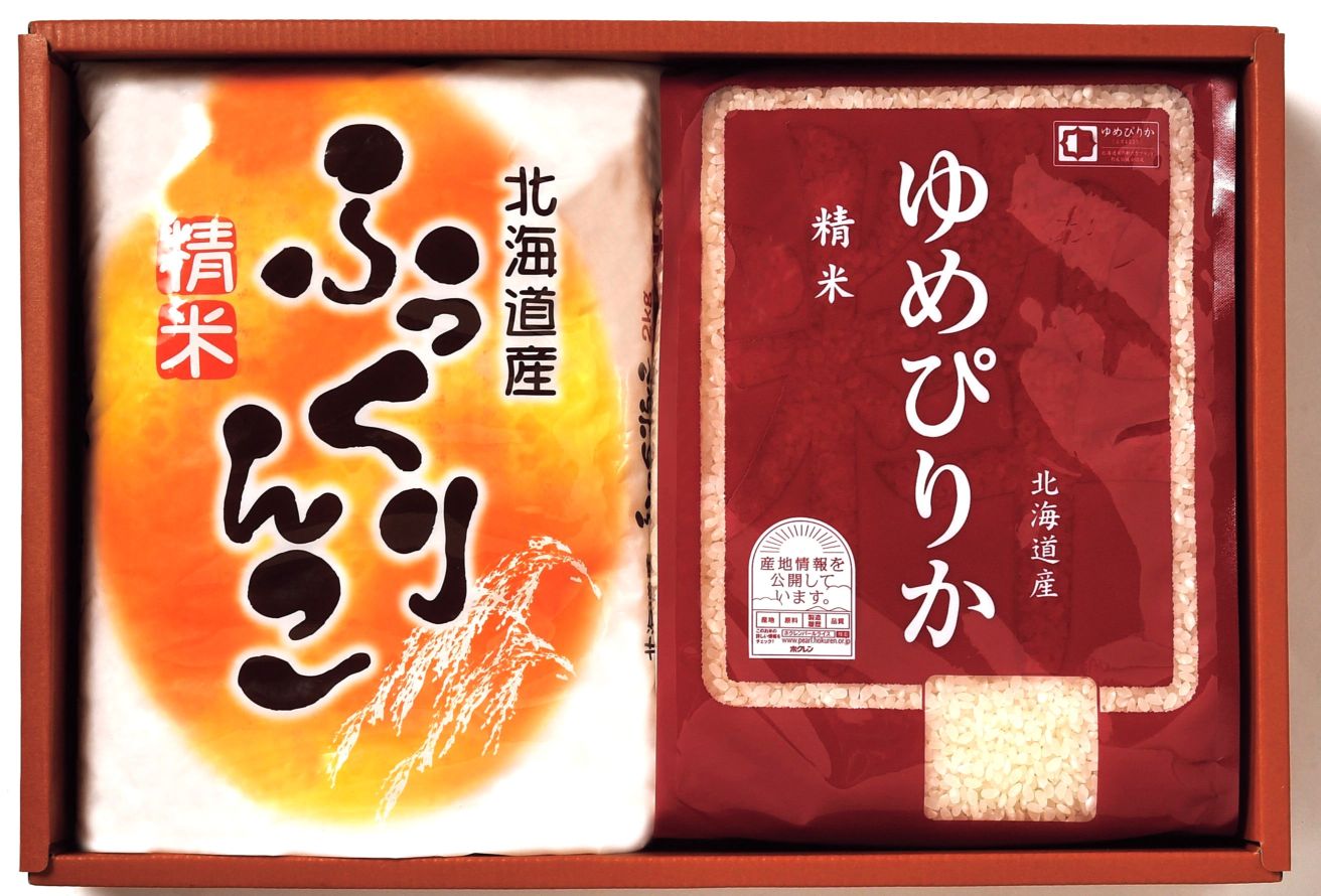 74. 味彩　北海道米ギフト（各2ｋｇ）