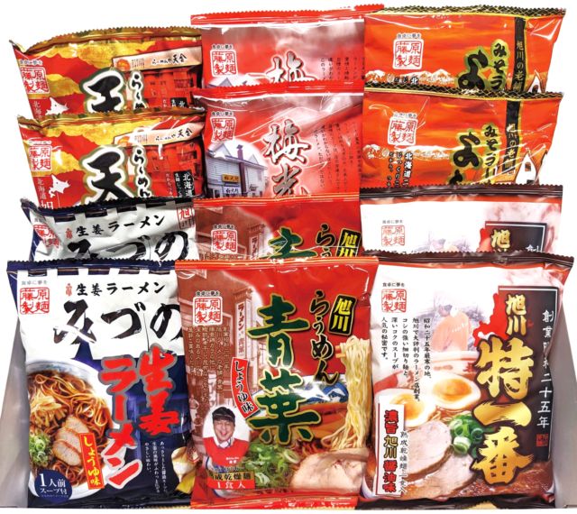 82. 藤原製麺　旭川繁盛店ラーメンギフト12食