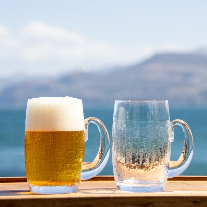 氷の華クリスタル ジョッキ樽 | 北一硝子 まごころお届け便