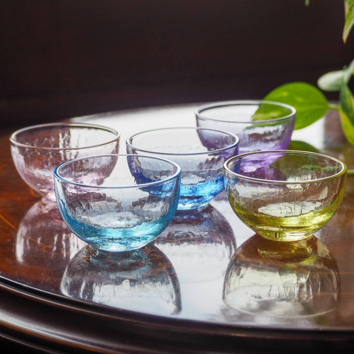 氷の華 豆ボウル | 北一硝子 まごころお届け便