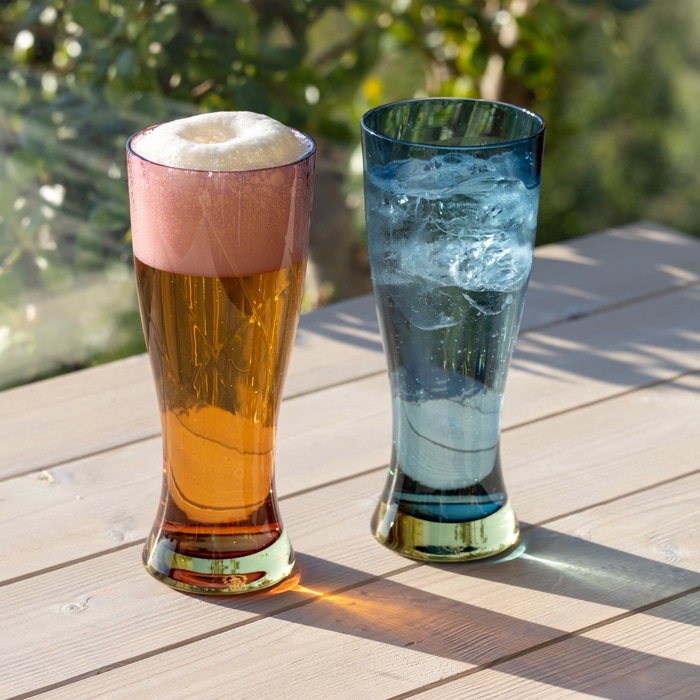 織波 ビアグラス | 北一硝子 まごころお届け便