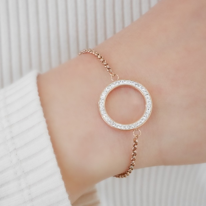 18K サークルデザインブレスレット 000000001516_xaI4n82.jpg