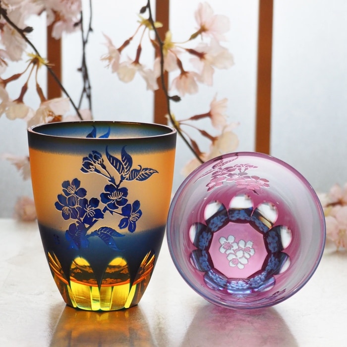 蝦夷山桜 万華鏡万能グラス | 北一硝子 まごころお届け便
