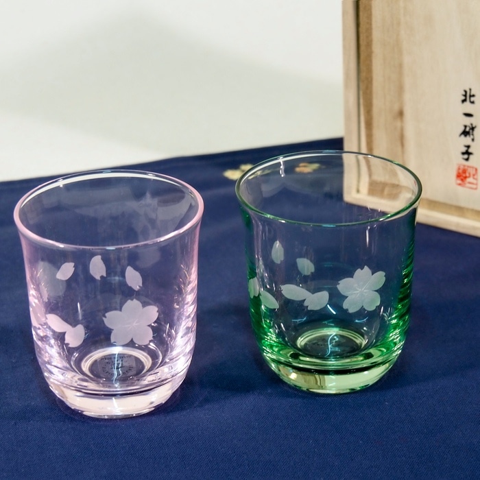 北一硝子 ペアグラス Amazon | 北一硝子 ぎやまん ロックグラス ペアグラス 2個セット