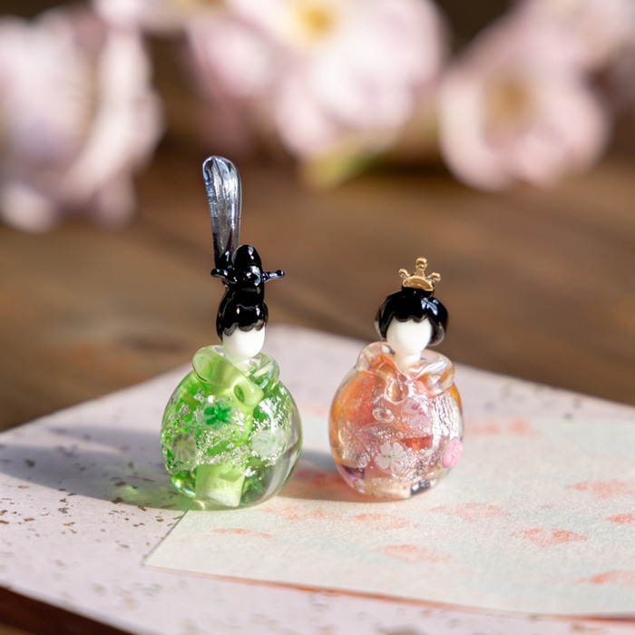 北一硝子 雛人形 〜3/3お値下げ中 ☆硝子のお雛様 《郵送料込み 日時指定不可》 | 北一硝子