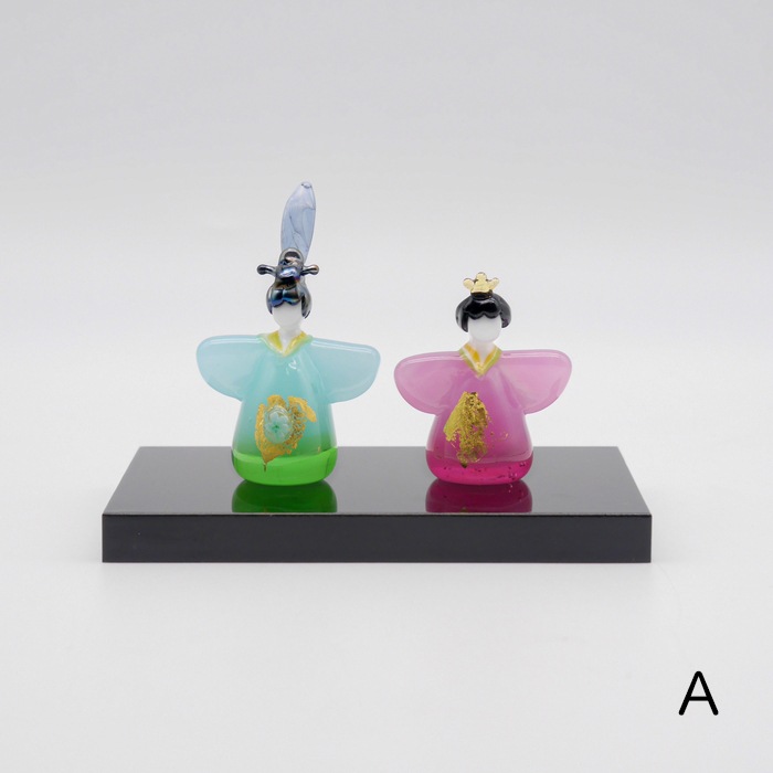 北一硝子 雛人形 〜3/3お値下げ中 ☆硝子のお雛様 《郵送料込み 日時指定不可》 | 北一硝子