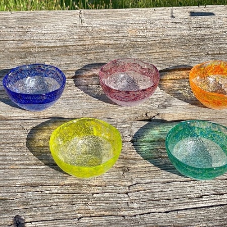 新風彩 深ボウル | 北一硝子 まごころお届け便