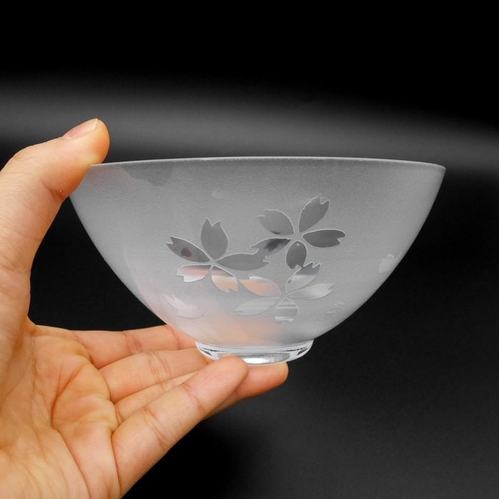 版画　巻白　茶碗 共箱付】彩墨流茶碗 -白黒-（JS-704） 作家「瀬津純司」