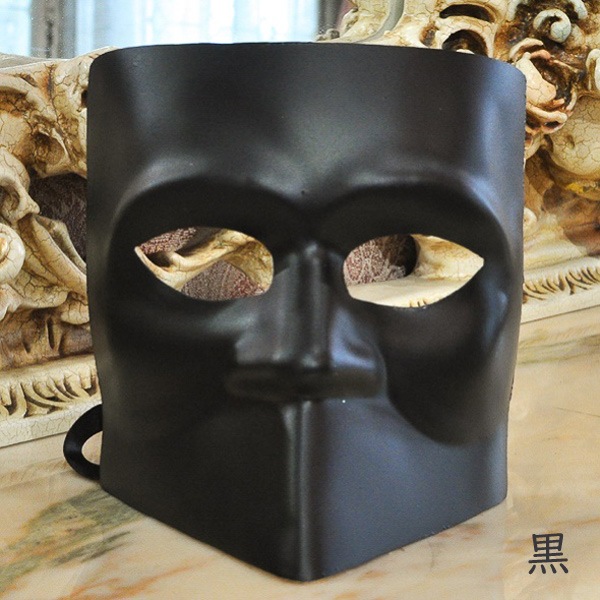 ベネチアンマスク　Bauta Ducale Black バウタ | 北一硝子 まごころお届け便