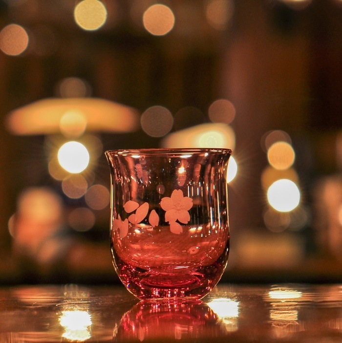 小樽の花切子 グラス | 北一硝子 まごころお届け便
