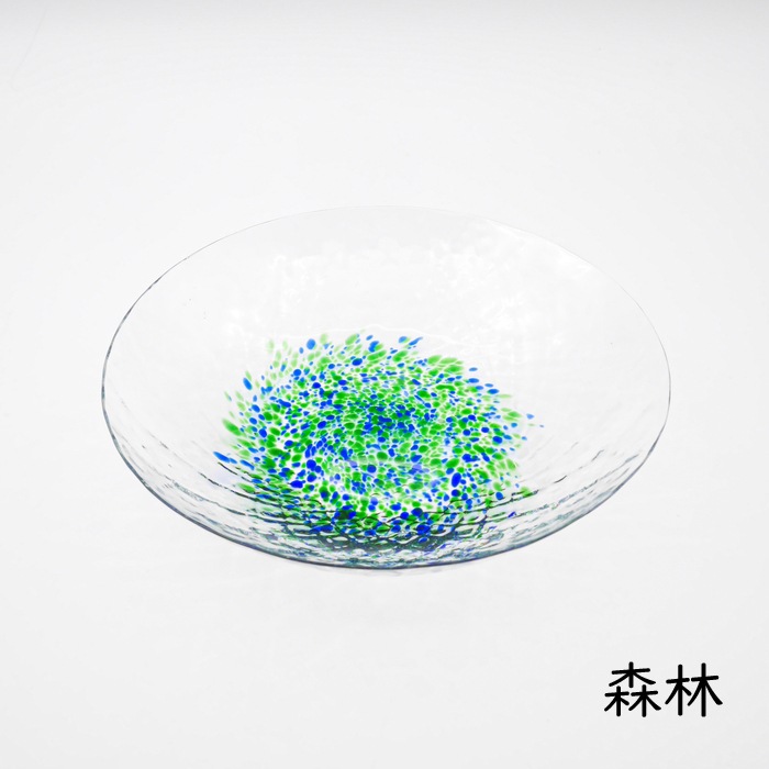 彩しずく 皿 | 北一硝子 まごころお届け便