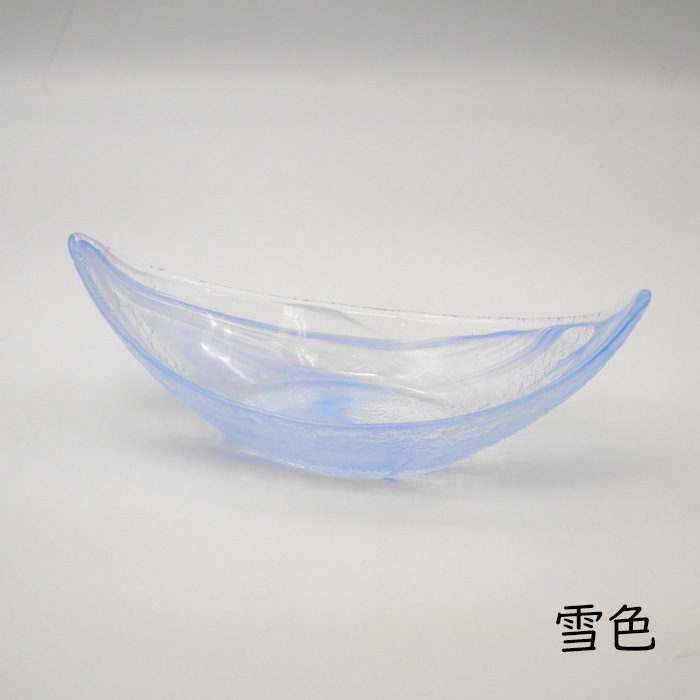 綺羅 舟形大鉢 | 北一硝子 まごころお届け便