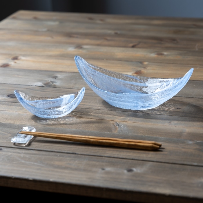 綺羅 舟形大鉢 | 北一硝子 まごころお届け便